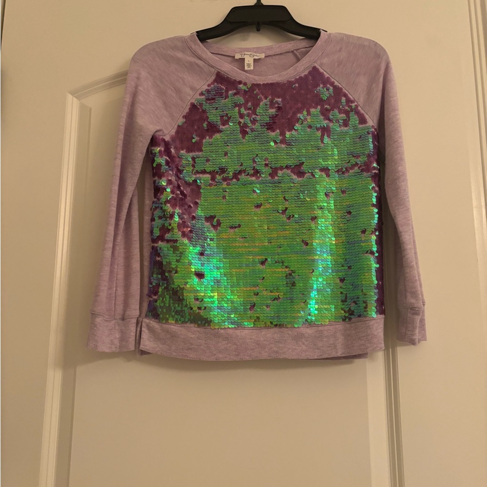 Jessica Simpson Sequin Magic Sweatshirt